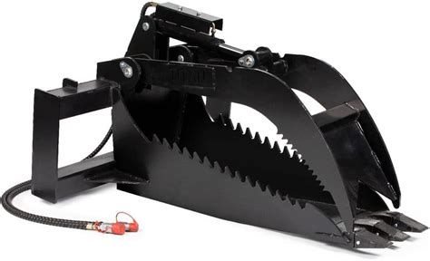 titan attachments skid steer stump bucket grapple attachment extreme duty|extreme stump bucket grapple.